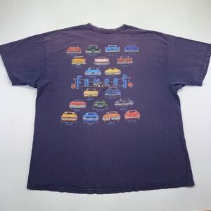 Vintage Famous Tails Car‎ T Shirt Delta Pro Weight Adult 2XL Graphic Tee